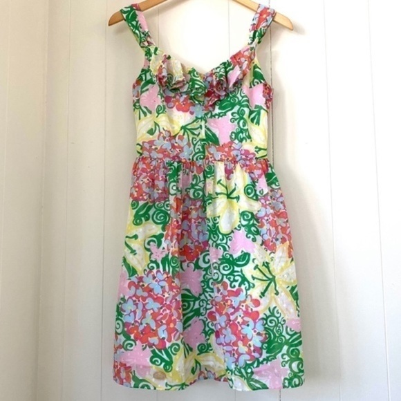 Lilly Pulitzer Peggy Mariposa Butterfly Dress S - Picture 4 of 8